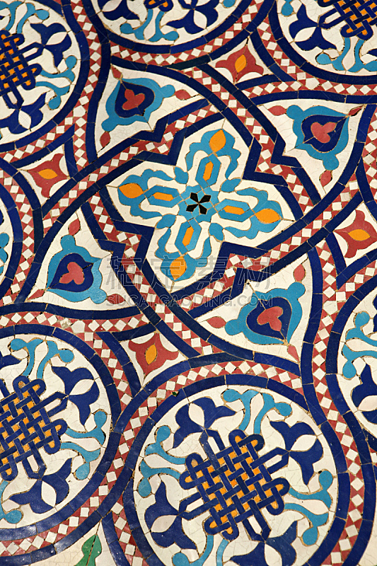 瓷砖,镶嵌图案,线条,几何形状,摩洛哥,装饰物,阿拉伯风格,纹理,成一排,条纹