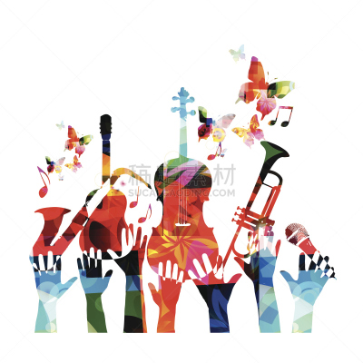 式样,色彩鲜艳,音乐,噪声,绘画插图,计算机制图,计算机图形学,音乐节,音乐人,萨克斯