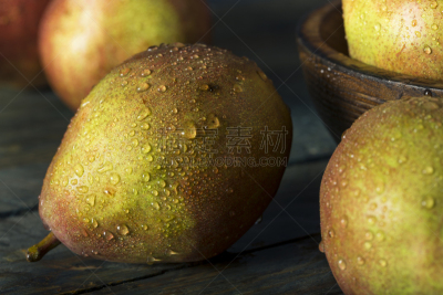 金梨,生食,有机食品,红色,亚洲梨,美,褐色,水平画幅,素食,无人
