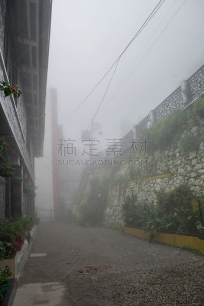 地形,云,雨,季节,季候风,德拉敦,乌塔兰恰尔邦,垂直画幅,山,无人