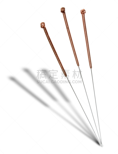 针灸针,针灸,压力点,日晷,垂直画幅,2015年,斑点,替代医药,替代疗法,背景分离