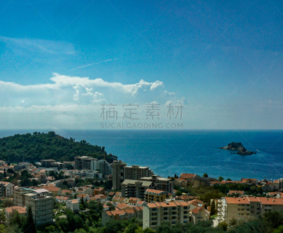 封闭社区,克罗地亚,海岸线,桨叉架船,房地产,图像,海洋,无人,地平线,权力的游戏