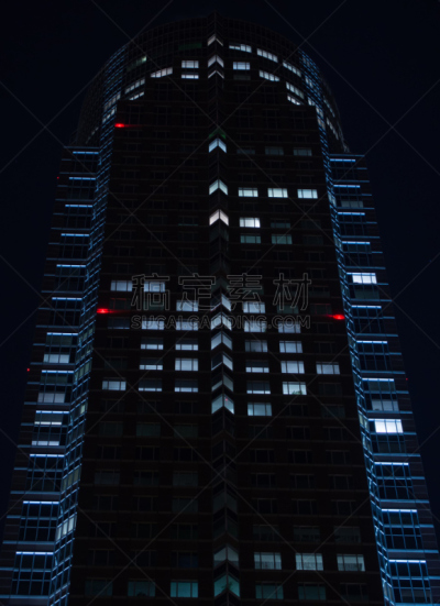 商品交易会大厦,外立面,塔,法兰克福,垂直画幅,办公室,未来,银行,墙,夜晚