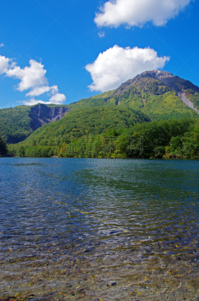 梓川,烧岳,中部山岳国立公园,飞驒山脉,长野县,垂直画幅,天空,户外,山,风景