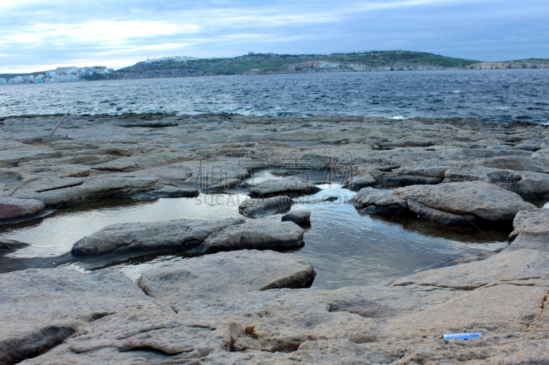 海湾,特拉华,水平画幅,云,地形,无人,户外,云景,岩石类型,海洋