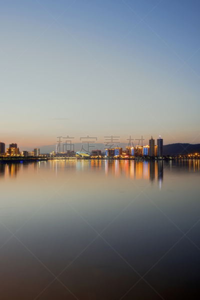 夜晚,湖,城市,垂直画幅,水,公园,三江,波托马克河,早晨,户外