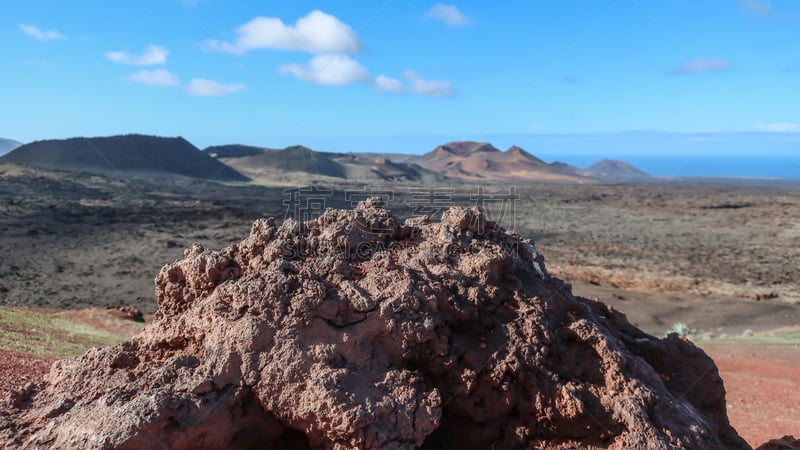 石头,火山地形,熔岩,背景,特写,瑞典,北美歌雀,堆,灰,timanfaya national park