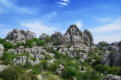 喀斯特,地形,艾尔托克尔自然保护区,天空,留白,水平画幅,无人,石灰石,异国情调,户外
