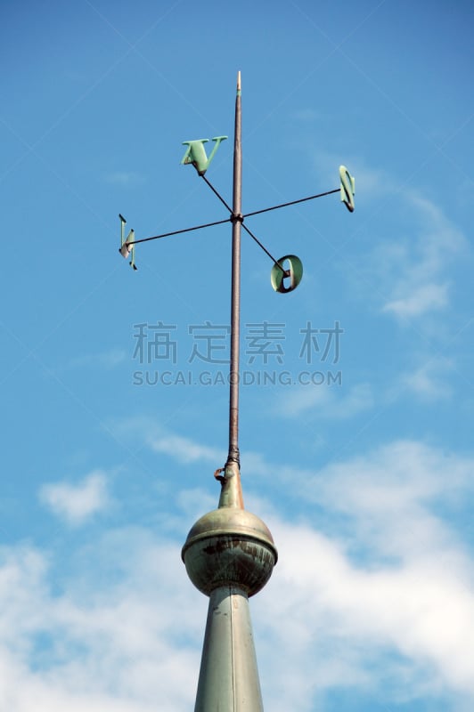 风标,垂直画幅,天空,风,气候,迎风岛,向风岛,半空中,锐角,户外