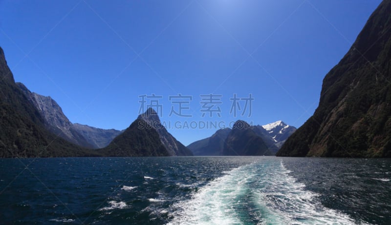 米佛峡湾,迈特峰,水,天空,水平画幅,山,噪声,主教法冠,旅行者,户外