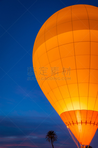 曙暮光,热气球,垂直画幅,美,美国,夜晚,无人,气球,哈瓦苏湖,特写