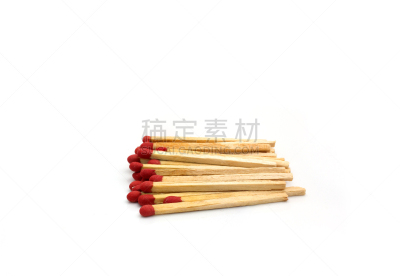 特写,红色,火柴,白色背景,分离着色,水平画幅,木制,无人,家庭生活,易燃品