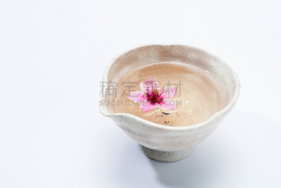 梅花,碗,互联网,白色,粉色,水,禅宗,席子,水平画幅,茶馆