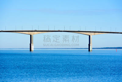 奥兰,桥,斯马蓝达,面向陆地,海峡,立交桥,水,天空,气候,水平画幅