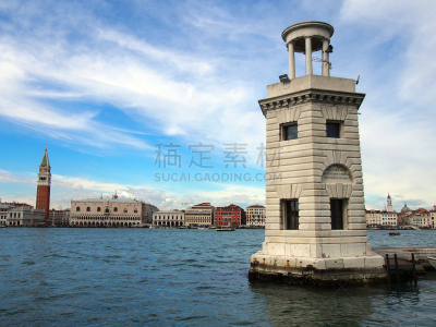 海岸线,灯塔楼,圣大乔治岛,岛,威尼斯,全景,照明设备,海港,浪漫,船