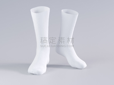 三维图形,白色,袜子,绘画插图,活力,运动,立体图像,纺织品,舒服,长的