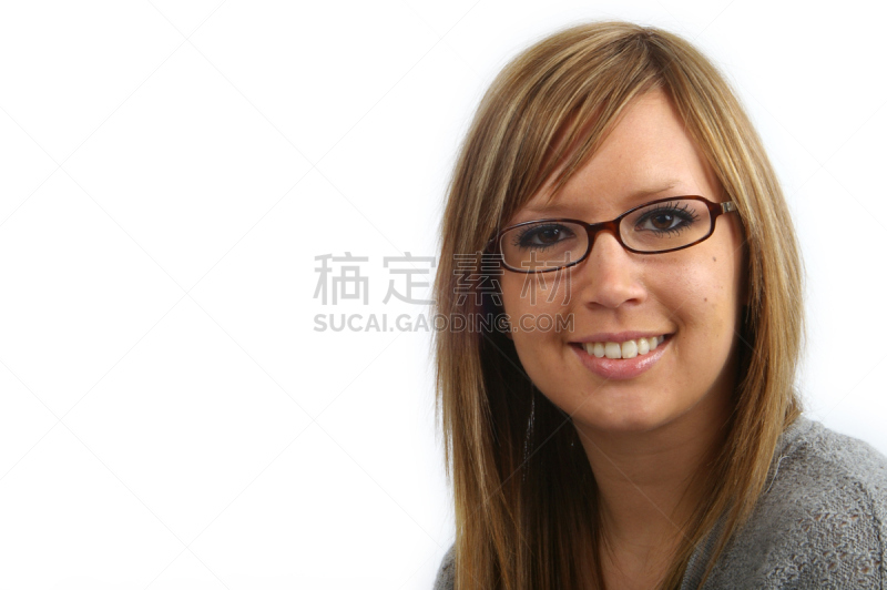发言人,留白,艺术模特,人老心不老,水平画幅,美人,白人,仅成年人,眼镜,视力