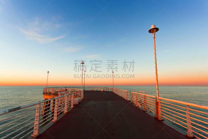 码头,马萨,游艇码头,水平画幅,九月,蓝色,全景,城市天际线,欧洲,浪漫