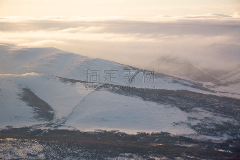 石油管道,水平画幅,山,雪,无人,户外,工业,冬天,地平线,阿拉斯加