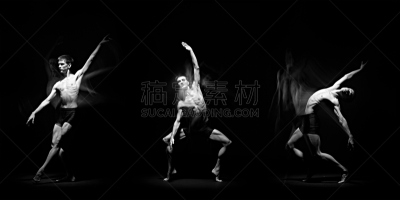 芭蕾舞,男人,反差,三个人,飞灵乐团,杂技演员,舞者,舞蹈,体操,现代