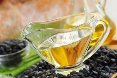 食用油,玻璃,向日葵籽,水平画幅,素食,生食,明亮,俄罗斯,植物,瓶子