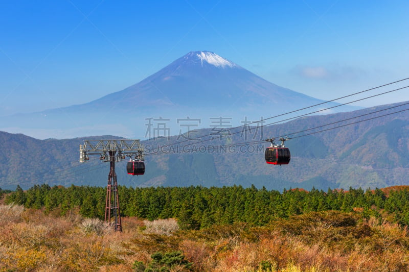 富士山,大涌谷,富士箱根伊豆国立公园,火山口,天空,美,水平画幅,雪,火山地形,旅行者