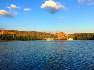 船,弗罗里斯岛,库莫度,热带气候,黄昏,水湾,夏天,户外,天空,印度尼西亚