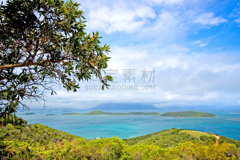 新喀里多尼亚,看风景,水,天空,水平画幅,沙子,无人,户外,云景,海滩