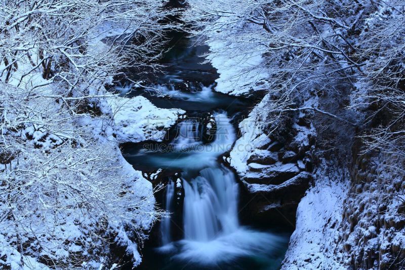 Miyagi Prefecture　Winter waterfall