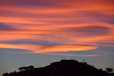 山,天空,水平画幅,云,无人,圣瑞莫,圣雷莫,海滩,冬天,地平面
