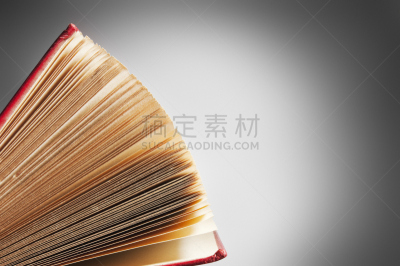 书页,书,在上面,留白,水平画幅,无人,古老的,精装书,开着的,工业