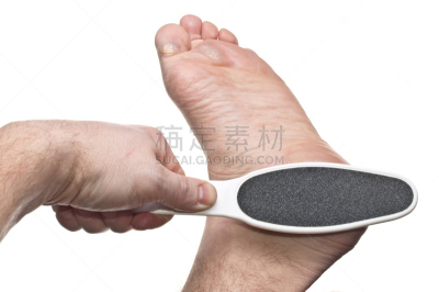 药,暴力,皮肤,磨脚石,去角质,在下面,水平画幅,干的,化妆用品,部分
