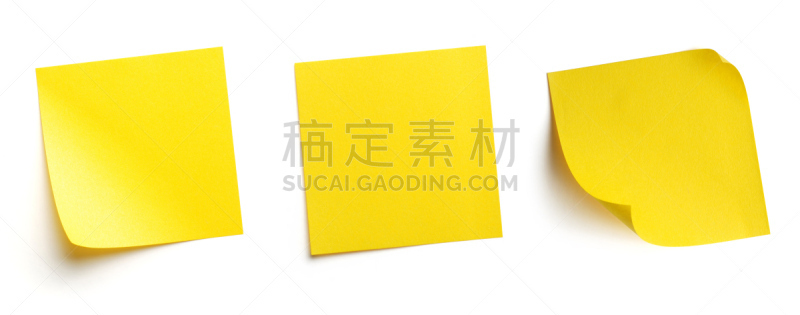 便签,空白的,水平画幅,消息,无人,笔记本,全景,白色背景,标签,背景分离