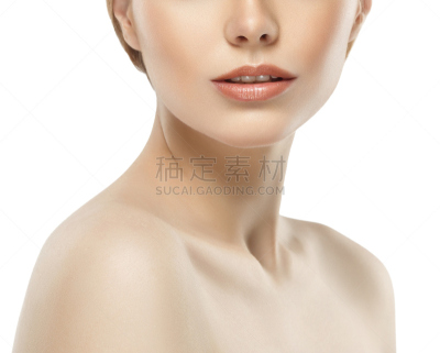 下巴,肩,嘴唇,人的鼻子,脖子,女人,脸颊,锁骨,部分