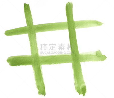 井字游戏,绿色,水彩画,水平画幅,纹理效果,彩色图片,无人,纸,休闲游戏,水彩画颜料