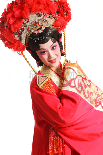 京剧,一个人,女演员,歌剧,垂直画幅,半身像,彩妆,仅成年人,青年人,彩色图片