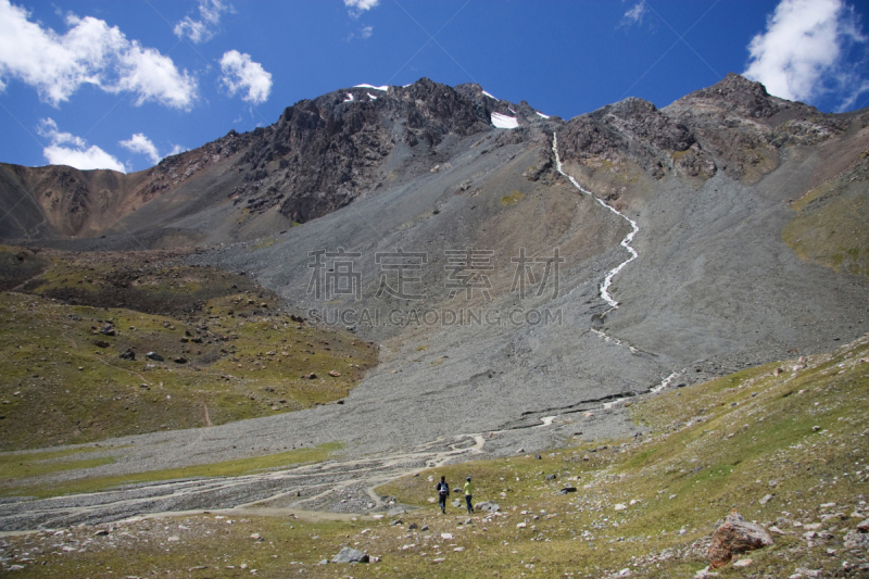 山,吉尔吉斯斯坦,自然,国际著名景点,艾卡拉酷,水平画幅,地形,无人,户外,旅途