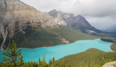 加拿大,平投湖,著名景点,湖,户外,天空,自然,风景,湖岸,图像