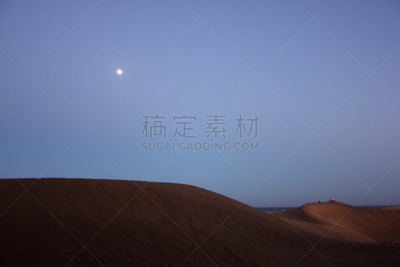 海滩,地形,户外,夜晚,夏天,黄色,橙色,波形,干的