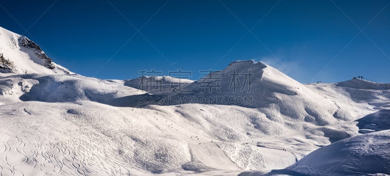 地形,冬天,滑雪场,全景,非都市风光,户外,季节,明亮,蓝色,冻结的