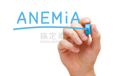 贫血症,蓝色,距离标记,溶血性的,血红蛋白,红细胞,有月经,症状,状态