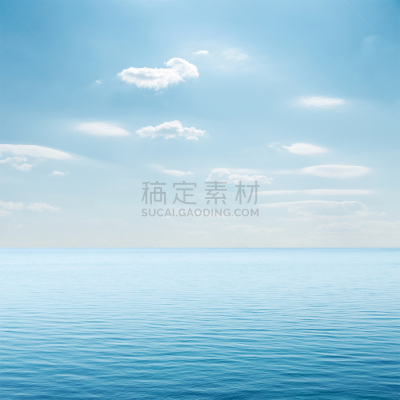 蓝色,海洋,云,在上面,水,天空,无人,夏天,户外,白色