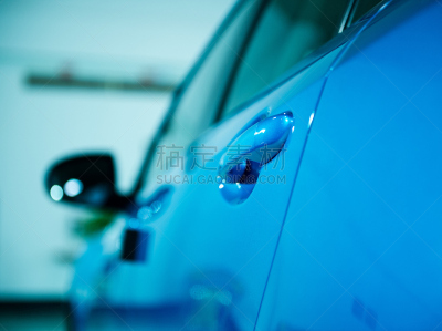 汽车,汽车侧视镜,汽车销售人员,豪华轿车,汽车视镜,车门,门把手,选择对焦,留白,新的