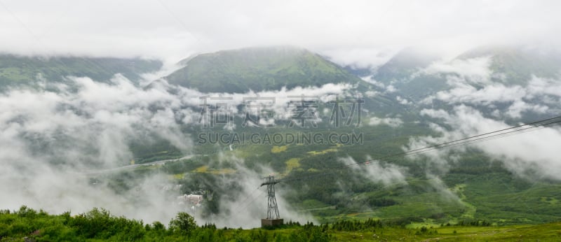 阿里耶斯卡,美国,全景,山,阿拉斯加,格德伍德,安克雷奇,自然,非都市风光,水平画幅