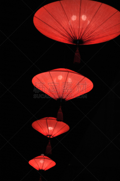 灯笼,悬挂的,启动仪式,成都,护身符,春节,垂直画幅,夜晚,无人