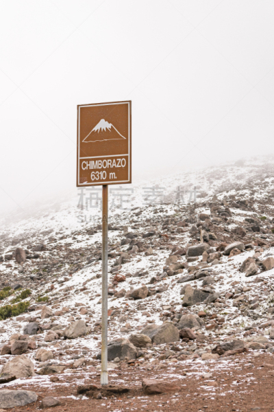 公园,厄瓜多尔,钦博腊索山,垂直画幅,登山杖,雪,户外,山,街道,国内著名景点