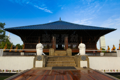 斯里兰卡,科伦坡,寺庙,湖,水平画幅,建筑,马六甲州,无人,全景,贝拉贝克撒