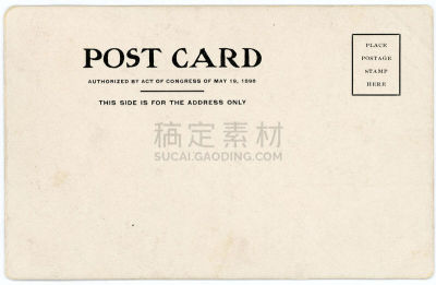 背面视角,古董,背景,明信片,图像,40-80年代风格复兴,平衡折角灯,大萧条,邮戳,过时的