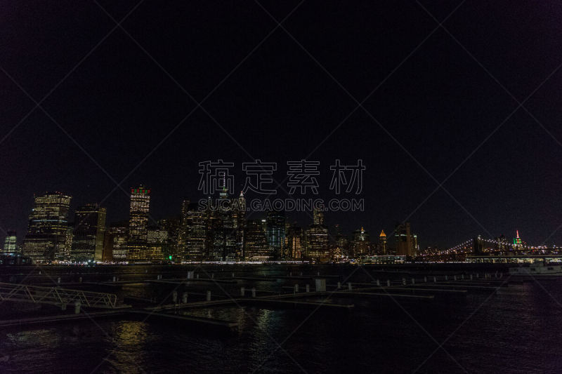 纽约,黄昏,城市天际线,曼哈顿,全景,时代广场,国际著名景点,商务,建筑业