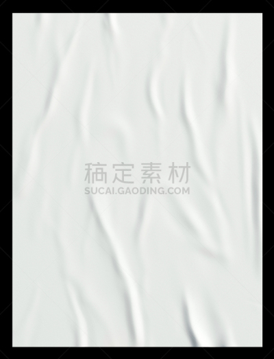 皱纹,三维图形,白皮书,弄皱的,空的,几何形状,背景分离,纺织品,边框,灰色